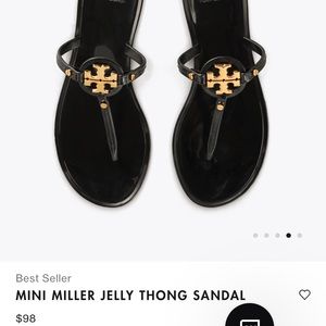 Tory Burch - the Mini Miller Jelly Thong Sandal